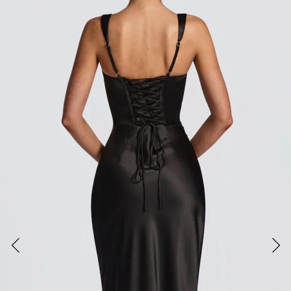 BabyBoo Calanthe maxi gown corset dress black tie - Picture 2 of 2